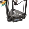Yazıcılar He3D K200 2 1 Out Ekstruder OtoLeveling DIY Delta 3D Yazıcı Kiti Destek Çok Malzeme Filament Yüksek Hassasiyetli Kalite