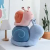 Simulazione cartoon peluche giocattolo carino lumaca cuscino per bambini comfort bambola per bambini sonno con regalo di compleanno