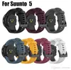 سيليكون حزام watchband ل suunto 5 الذكية ووتش استبدال الاسورة سوار سوار ووتش حزام مع مفك البراغي ل suunto 5