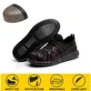 DORP Güvenlik Ayakkabıları Spor Erkek Aşınmaya Dayanıklı Anti-Smashing Anti-Piercing Koruyucu Çalışma 211217