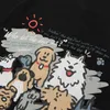 Hip Hop Tshirt Streetwear забавный мультфильм собаки печати футболка 2021 мужчин Harajuku хлопок повседневная футболка лето с коротким рукавом Tees Tees H1218