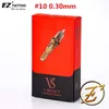 EZ V-Select Tattoo Cartridge Needles #10 0.30mm bugpin Curved Magnum Round Magnum Disposable Tattoo Needle Supplies 20pcs/Box 210324