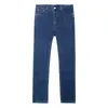 Château Tiger 100% coton Summer Hommes Classique Blue Jeans Droit Long Denim Pantalons Homme Moins De Moyen-Occidentale Jeunes Jeans légers 210319