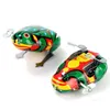 Iron frog nostalgic wind up toy baby chain iron frog classic stall toy wholesale manufacturer