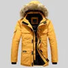 Мужская пухлая Parkas 2022 Зимняя куртка корейская мода причинно -следственный шерный воротник Parker Coat Cotton Cooled The Weart Breaker 6xl Kare22