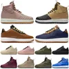 Lunar 1 Duckboot Stivali Scarpe Top Moda Uomo Donna Taglia US 13 Marrone Nero e marrone chiaro Rosa Summit Bianco Basso Lupo Grigio Ossidiana Oliva Lino Off Scarpe da ginnastica alte