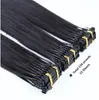 Double Drawn 6d Hair Extension 05gstrands 100strandslot Light Brown 6 Color Factory Supply1115899