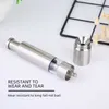 Thumb Push Pepper Mill Customization Portable Salt Grinder Cereals Herb Spice Justerbara kökslipningsverktyg 210712