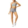 TIK Tok Leggings, Women Butt Lifting Yoga Shorts Tummy Control Textured Ruched Running Pants Summer 2021