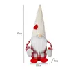 Jul Gnomes Plush Decorations Handgjorda Skandinaviska Tomte Nordic Nisse Hem Hushåll Ornament JJB11201