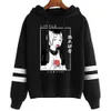 Аниме Haikyuu Мужчины Женщины Толстовка Kawaii Hoodies Manga Kenma Kozume Pullovers Harajuku Streetwear Striped Одежда Y0803