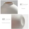 Nordic Vase Decoration Vases Pot Flower Vases Decoration Bedroom Study Home Wedding Table Decoration Vase Glass Gift 210623