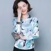 Korean Fashion Silk Women Blouses Satin Womens Tops and Ladies Plus Size 4XL Office Lady Blusas Femininas Elegante 210531