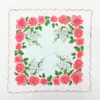 Imprimée hankerchief Sacallop Cotton Cutter Ladies Mandkerchief Craft Vintage Hanky Floral Weddkerchiefs 3030 cm KKB6339831