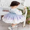 Spanish Style Kids Dresses for Girls Birthday Party Princess Lolita Ball Gown Baby Clothes E5326 210610