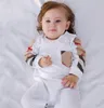 2022 Moda Stil Yenidoğan Bebek Tulum Giyim Bebe Baskılı Ayı Pamuk Sevimli Bebek Erkek Bebek Kız Romper 0-24 Ay EV Dostu boya