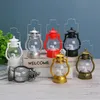 Retro Kerst Olielamp Energiebesparende Holiday Desktop Opknoping Bar Nacht Licht Halloween Decoratieve LED Kleine Thuis Party Retro Oil Lantern