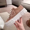 Fashion Women Casual canvas schoenen Designer schoenen Wit zwart roze klassieke rubberen spons Sole sneakers