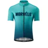Morvelo Pro Team Heren Ademend Fietsen Korte Mouwen Jersey Road Racing Shirts Fietsen Fiets Tops Buitensporten Maillot S21042362