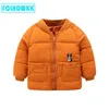 New Inverno Primavera New Boys Girl Jackets Manga Longa Bebé Bebê Casacos Grosso Quente Kid Coats Algodão Menino Casacos e Casacos para 2Y-8Y H0910