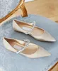 Italy London Baily Pumps Glitter Women's Sandals Shoes Crystal Pearl Strap Perfect Bridal Wedding Dress Pointed Toe High Heels Lady Luxury EU35-42