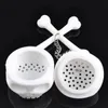 Skull crossbones Tea Infuser Silicone Strainer Loose Leaf Tea Filter Tea Lover cup coffee mug creative gift party supplies Halloween