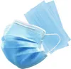 3-laags niet-geweven wegwerp masker Gezichtsmaskers Bescherming en persoonlijke gezondheidsmasker Gezicht Sanitair Masker DAJ356