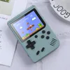 Les joueurs de jeux vidéo Macaron portables peuvent stocker 800 types de jeux Console de jeu rétro écran LCD coloré de 3.0 pouces avec Logo