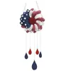 Decorative Objects & Figurines Design Multicolor 1PC Metal Independence Day Wind Chime Pendant Crafts Living Room Bedroom Decorations Party