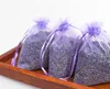 2021 Novos Botões de lavanda orgânica Sachets Flores secas Desodorante para casa e escritório, gavetas, armários, carro, viagem relaxante aromaterapia