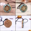 Pendant Necklaces & Pendants Jewelry Orgonite Energy Metatrons Cube Reiki Consciousness Promote Nomy Test Transport Emf Crystal 210323 Drop