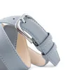 Bälten 2021 Designer Fashion Women's Pu Leather Luxury Straps Female Midjeband Silver Pin Buckles Vintage Jeans Dress Belt