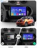Android Car DVD player com conexão de telefone celular para Benz inteligente 2016-2017-2018 Video Factory Price Suporte a roda controle
