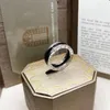 Designer Ring Mode Luxus Klassiker acht Klauendiamantringe Sterling Silber Damen Schmuck vielseitige Schmuckstücke ein Geburtstagsgeschenkstil sehr gut schön