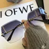 Cutting Rimless Alloy Polygon Double Color Women's Sunglasses 2020 New Fashion Brand Gradient Elegant Sun Glasses Female Shades
