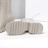 Designer Laarzen Dames Betty Rain Boot Free Shopping Womens Chunky Dress Shoes Merk 100% Lederen Medaille Grof Antislip Winter Schoen Lady Booties 35-40