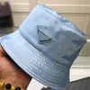 Mannen Vrouwen Designer Emmer Hoed Mode Zomer Driehoek Caps Hoeden Heren Outdoor Gemonteerd Fedora Hoed Nylon Pet Baseball Cap6870228