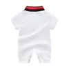 Pagliaccetto per bebè Abbigliamento per neonato Manica corta Tuta per neonato Abbigliamento per bebè in cotone Panno di design per bambini