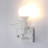 E27 Moderne LED-wandlamp Creatieve Gemonteerde Iron Blaker Wandlamp voor Slaapkamer Corridor Light Mounted Lampara Pared1 723 V2