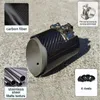 1 PCS AK Karbon Fiber Egzoz Boru Uçları BMW F87 M2 F80 M3 F82 F83 M4 Doğrudan Uyum veya Evrensel Muffler Kuyruk Boruları 477334767740699