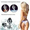 NXY Sexo Anal Brinquedos 3 Pcs Design de Jóias de Luxo Fetiche Aço Inoxidável Butt Plug Fantasia Restrições SM Estimulação Brinquedos para Unisex 1201