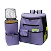 犬の車の座席カバー旅行キャンプ製品のための2つのペットフードバッグのトラベルバックパック