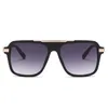 Ретро квадратные мужские солнцезащитные очки модные женские очки в большой оправе уличная съемка на подиуме путешествия вождение многофункциональные классические очки Eyew227q
