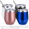 Custom Cup Tumbler Egg Butelka Wody Double Warstwa Ze Stali Nierdzewnej Puchar Izolowany Cup Thermos Kubek Thermal Coffee Cup 210913