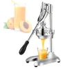 Rostfritt stål juicer druvor vattenmelon för att klämma juice granatäpple sidra maträtt juice pressmaskin