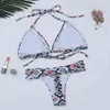 Sexy Bandage Bikini Frauen Push Up Bademode Niedrige Taille Badeanzug Brasilianische Set Badeanzüge Beachwear Schwimmen Anzug XL 210521