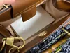 Italian desier Cross Body hanag 20 x16 X10 cm designer luxury belt box women's handbag Ag high strength leather highlight color Ambo oven saddle handkerchief 0391