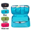 السفر متعدد الوظائف النساء داخلية سراويل داخلية حقيبة تخزين سعة كبيرة البرازيلي المنظم المحمولة 4 ألوان DH01016 T03