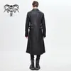 Trenchs pour hommes Devil Fashion Steampunk Longue Veste Punk Beau Party Show Costume Performance