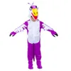 Traje de boneca mascote Novas fantasias de dinossauro para crianças Traje de Halloween T-rex Braquiossauro Raptor Macacão de pelúcia Purim Terno de festa para meninos Meninas